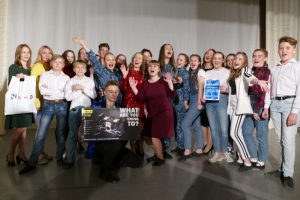 Гран-при фестиваля «Молодёжная весна» завоевала вторая школа!