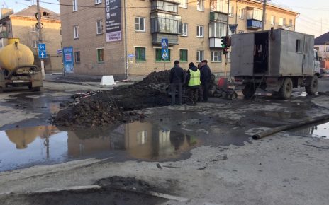 В Коркино из-за аварии на водоводе отключили воду