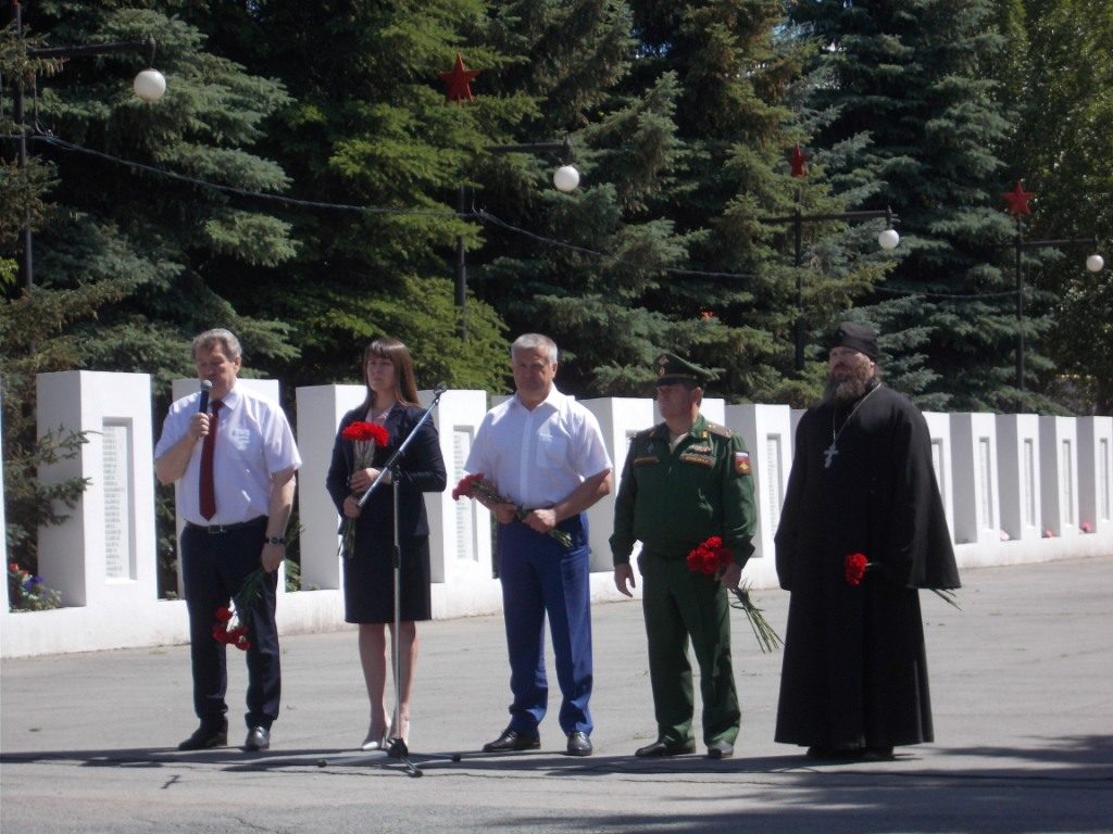 Коркинцы почтили память земляков, погибших в годы Великой Отечественной войны