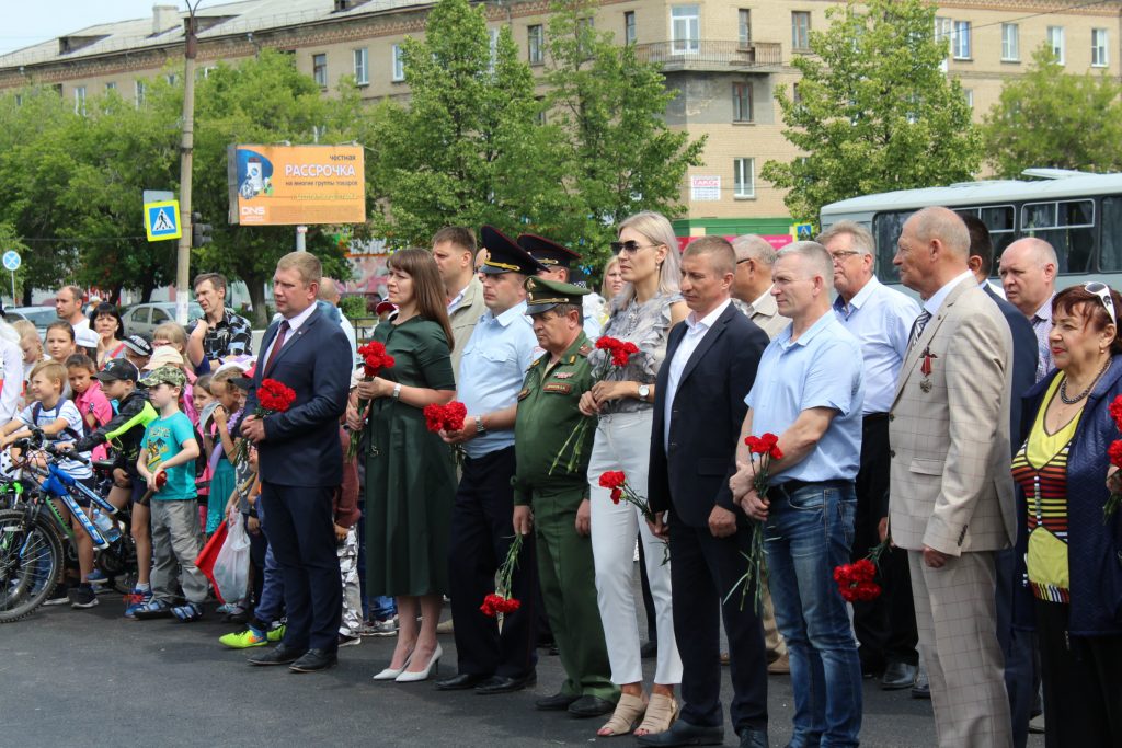 В Коркинском районе почтили память ветеранов боевых действий