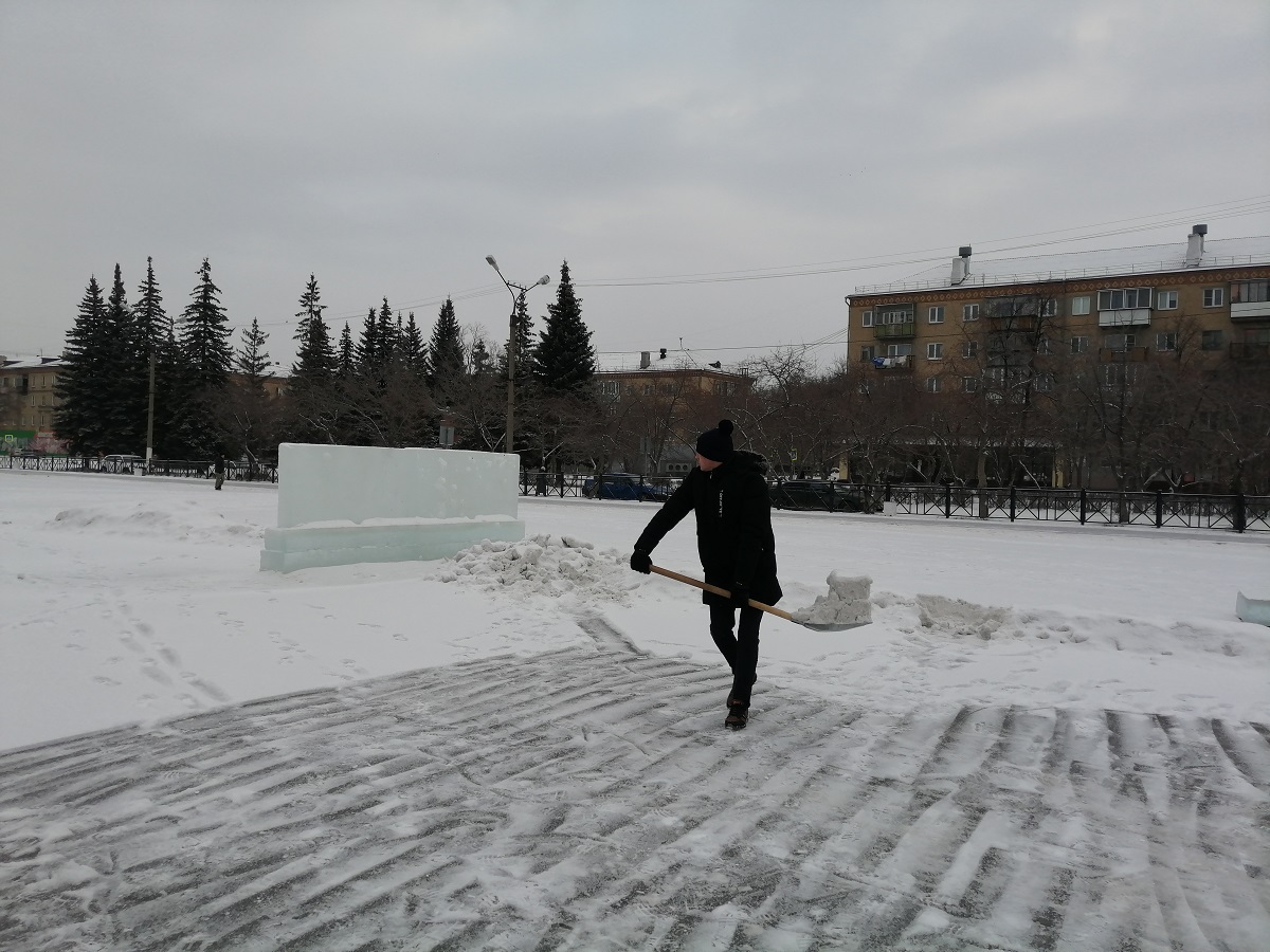 В Коркино строят ледовый городок. Каким он будет?