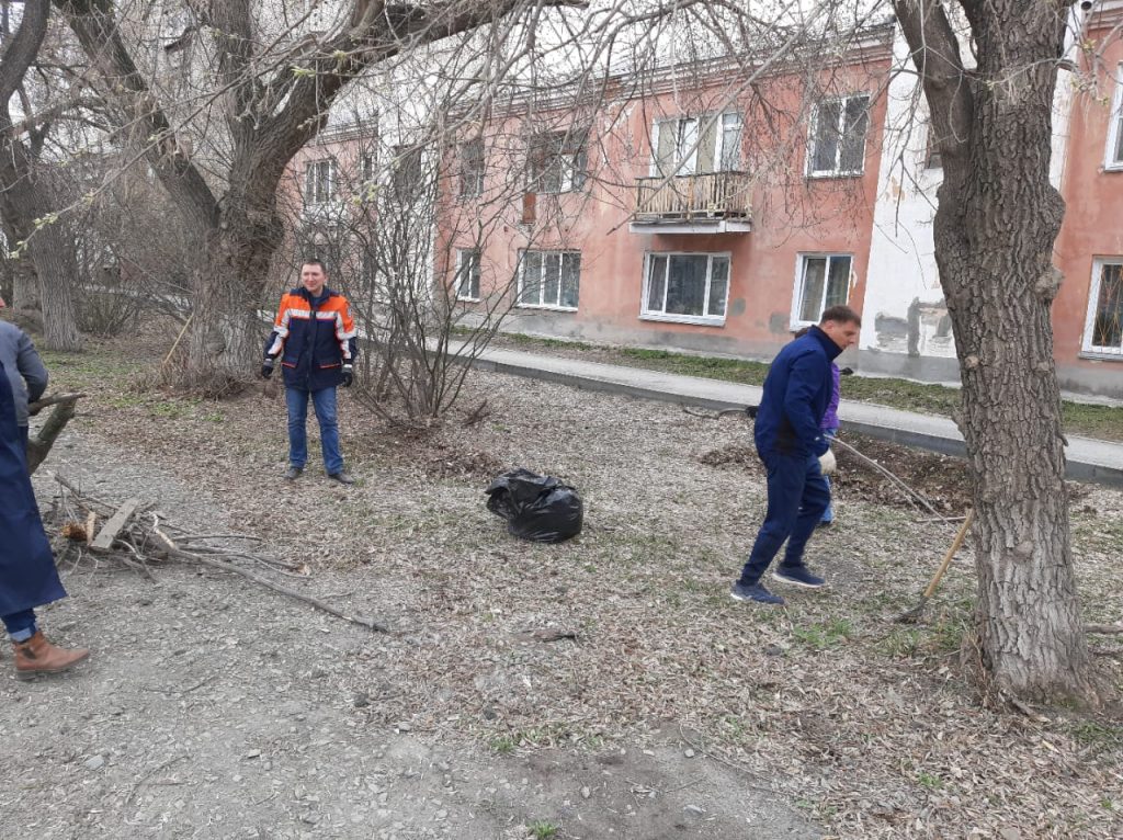 Сотрудники коркинского участка абонентской службы «Новатэк-Челябинск» тоже хотят жить в чистом городе