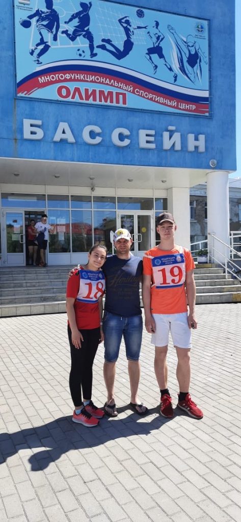 Коркинцы в жару выступали в акватлоне в Свердловской области