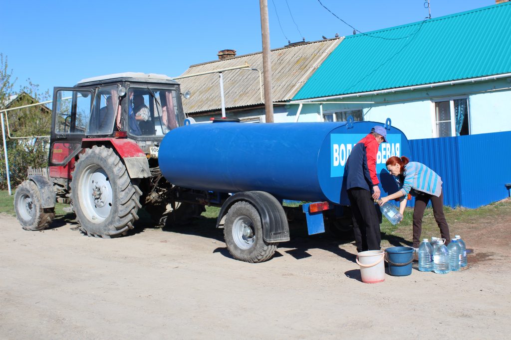 Жители Шумаков рассказали, что обеспечены водой