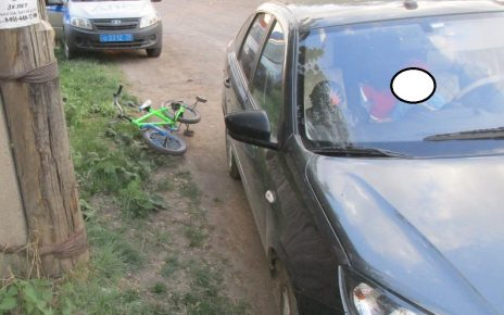 В Коркино в ДТП попал четырёхлетний велосипедист