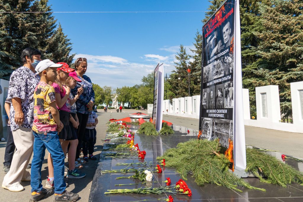 В Коркино в День памяти и скорби прошёл митинг