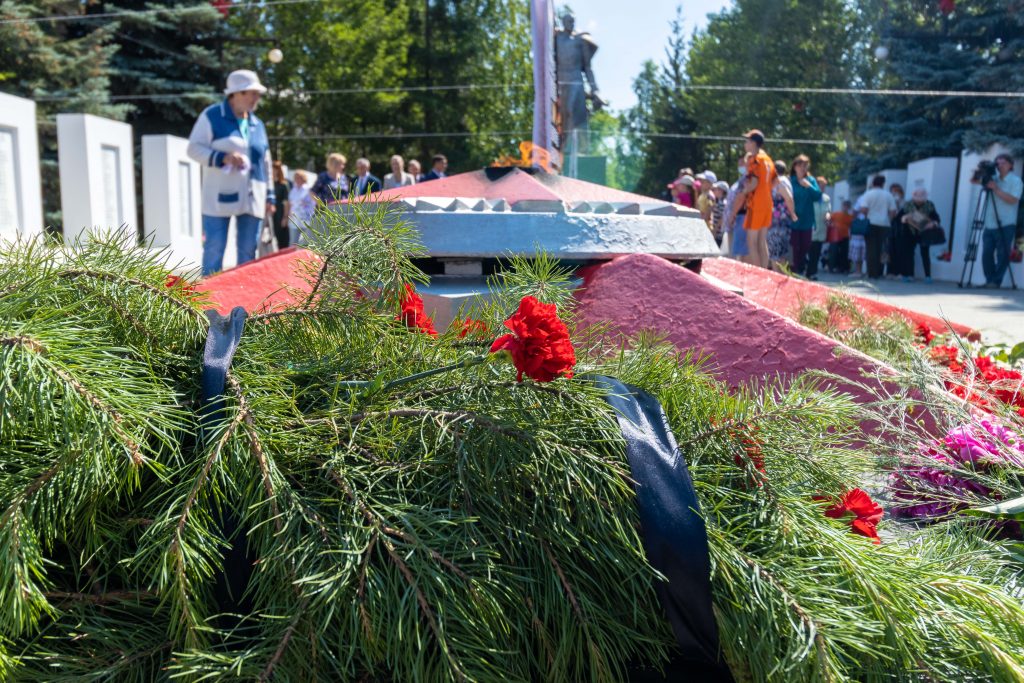 В Коркино в День памяти и скорби прошёл митинг