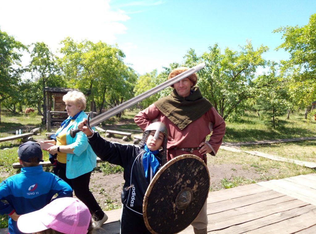 Коркинские дети побывали в историческом парке