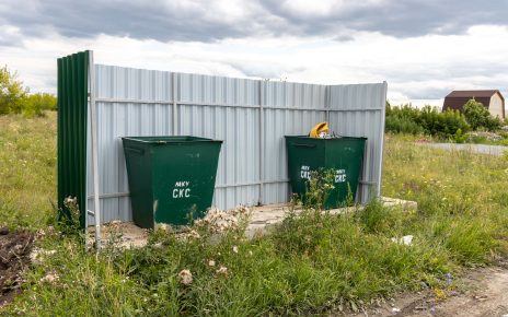 В частном секторе Коркино устанавливают новые контейнеры для мусора