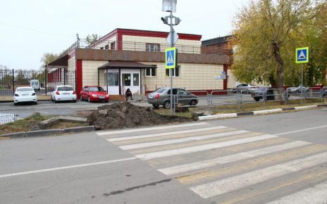 В Коркино подходы к пешеходным переходам станут удобными