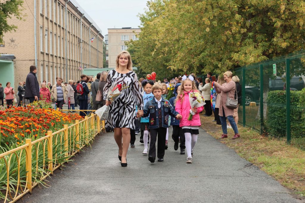 Коркинским школьникам дали напутствия на новый учебный год