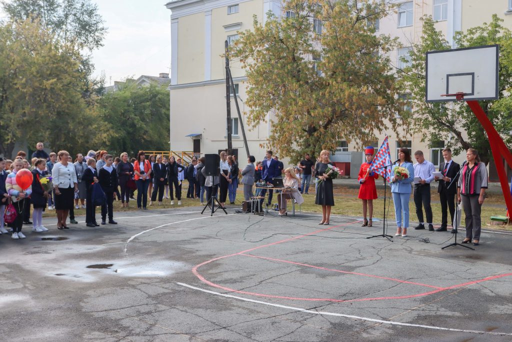 Коркинским школьникам дали напутствия на новый учебный год