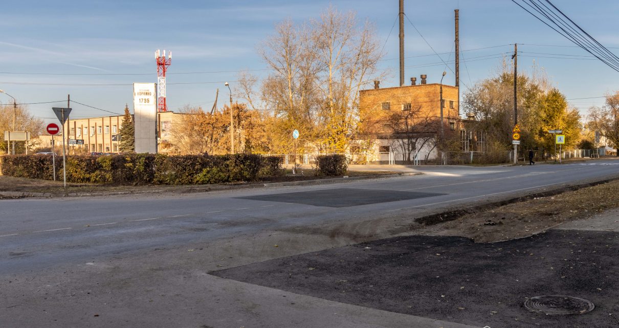 В Коркино восстановили дорожное полотно после работ на канализационном коллекторе
