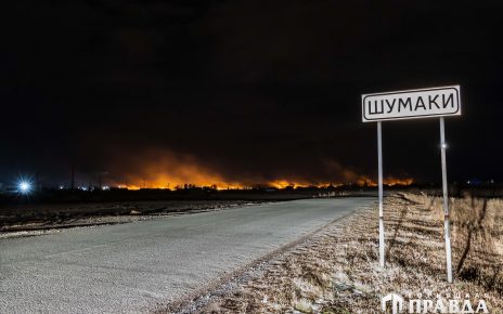 В Первомайском отстояли от огня жилые дома в Шумаках и Саксане