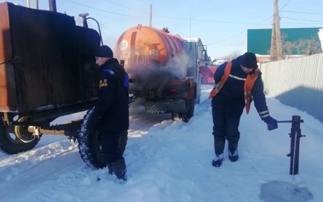 В Коркино ведутся работы по восстановлению водоразборных колонок в частном секторе