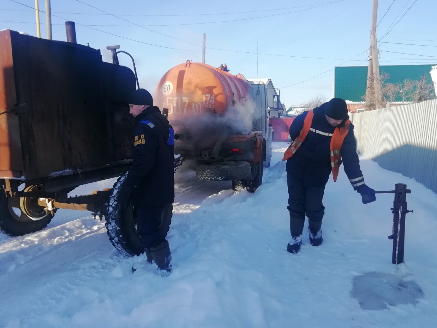 В Тюмени устанавливают платные водоразборные колонки