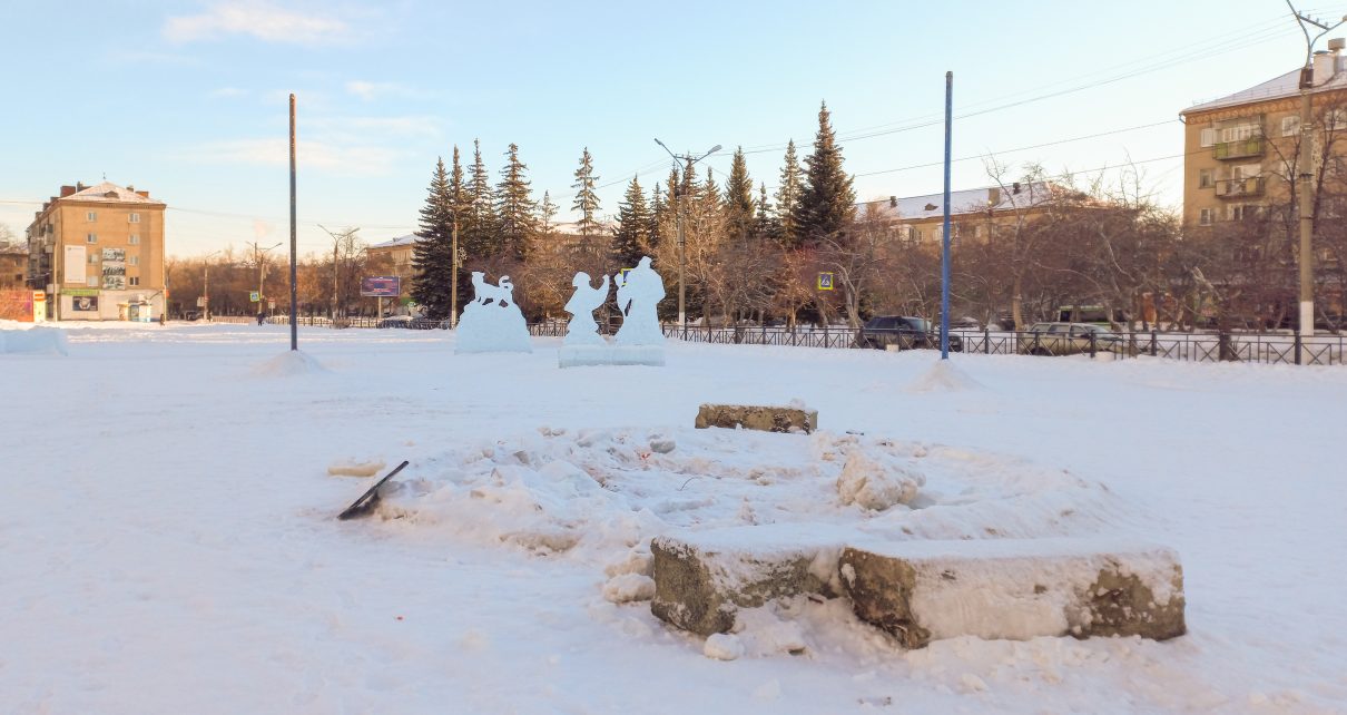 В Коркино пока не планируют убирать ледовый городок
