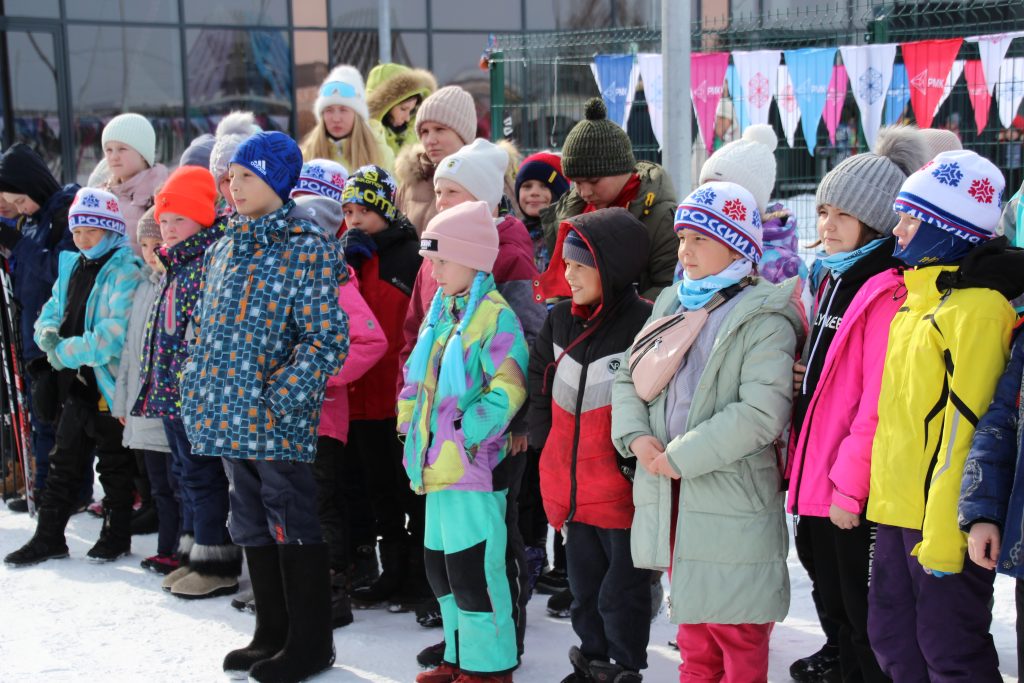 Коркинские школьники соревновались в лыжных гонках спартакиады ГТО