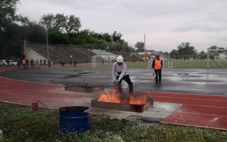 Розинская пожарная часть боролась за победу в областных соревнованиях