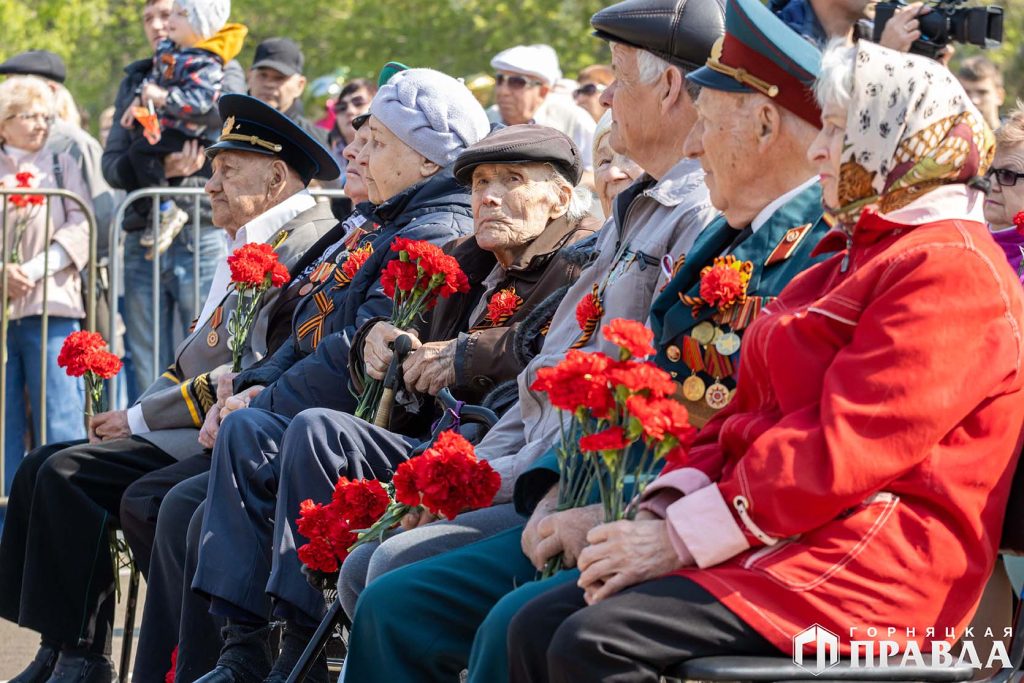 В Коркинском округе отмечают День Великой Победы
