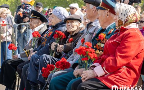 В Коркинском округе отмечают День Великой Победы