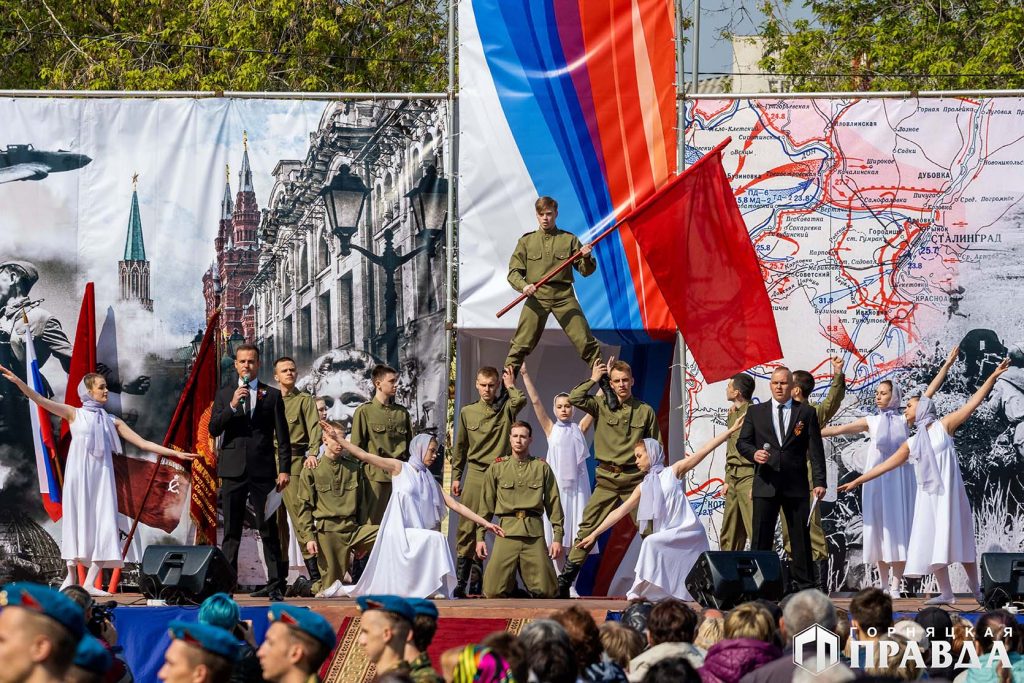 В Коркинском округе отмечают День Великой Победы