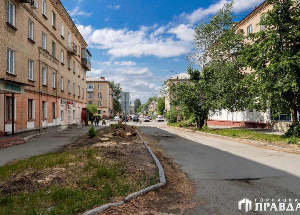 В Коркино продолжается благоустройство улицы Мира