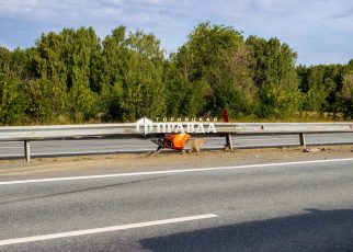 Мужчина не справился с управлением и попал в ДТП