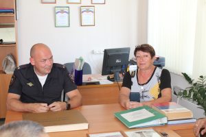 Новый начальник Коркинского отдела МВД встретился с Советом ветеранов