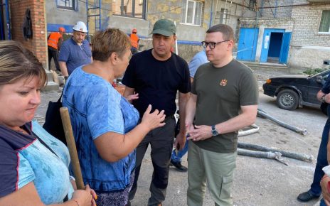 Алексей Текслер оценил восстановительные работы в Волновахе