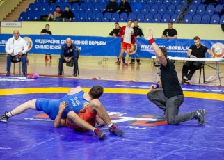 Коркинцы выступили за сборную Челябинской области на всероссийском турнире по греко-римской борьбе в Смоленске