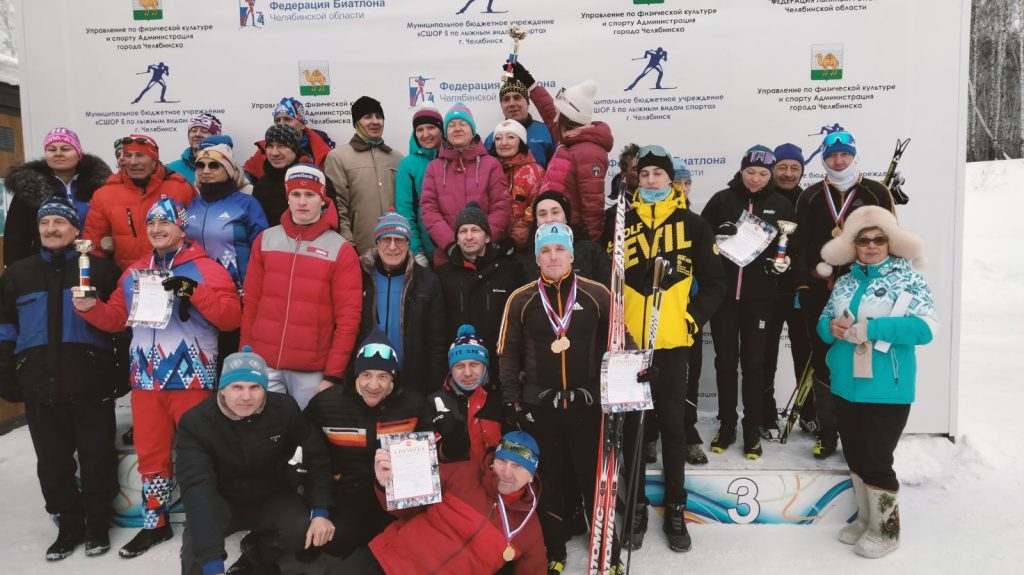 Коркинские лыжники-любители выступили на первенстве Челябинской области на Карповом пруду!