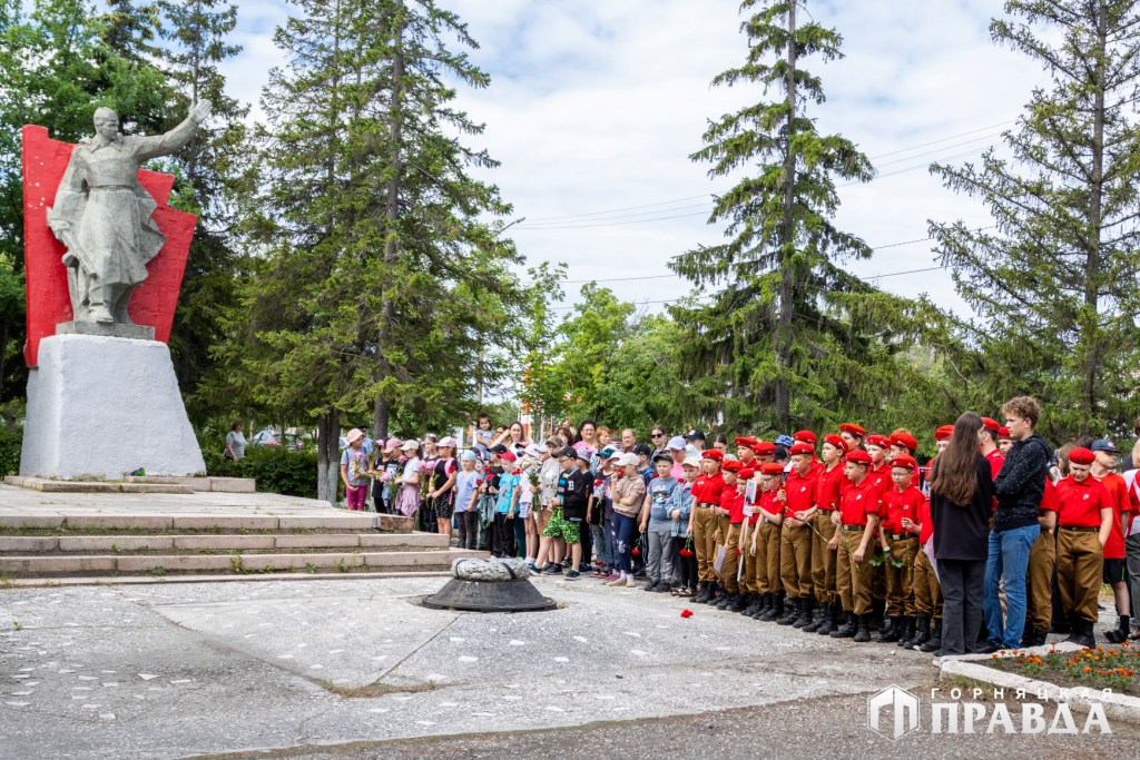 Коркинцы почтили память погибших земляков в Великой Отечественной войне