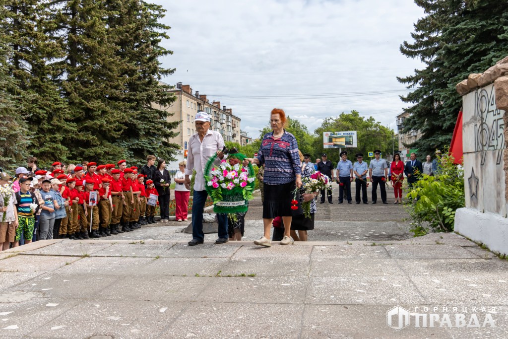 Коркинцы почтили память погибших земляков в Великой Отечественной войне