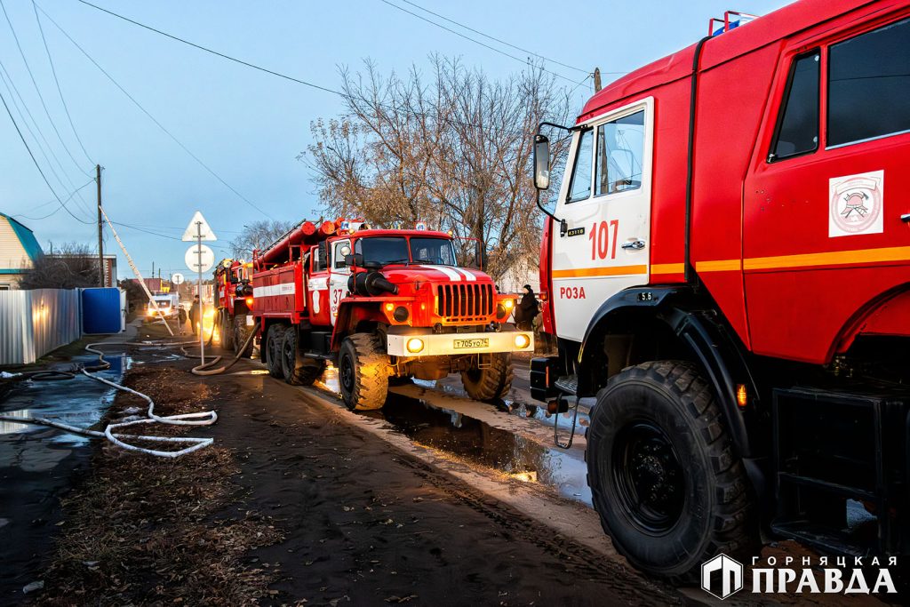 В Коркино сгорел дом. Есть пострадавшие