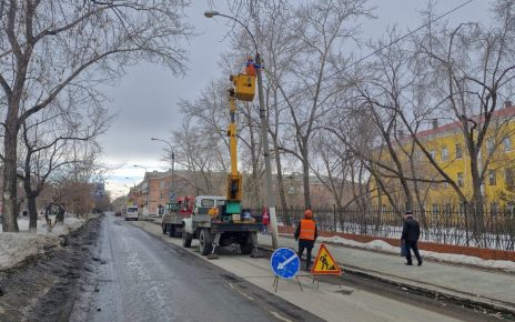 В Коркинском округе смонтировали более двух тысяч современных светильников