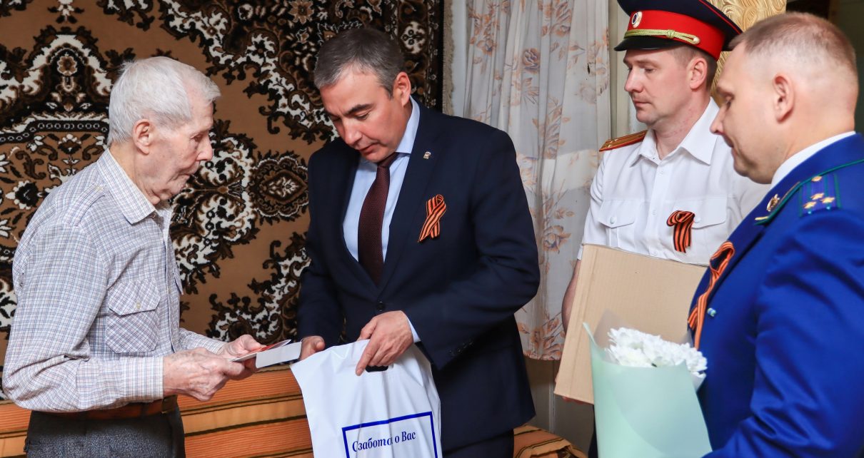 Коркинских тружеников тыла поздравили с Днём Победы