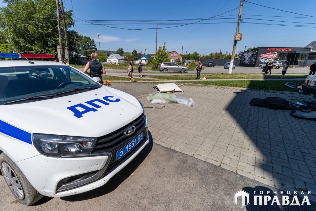 В Коркино водитель авто въехал в пятиэтажный дом