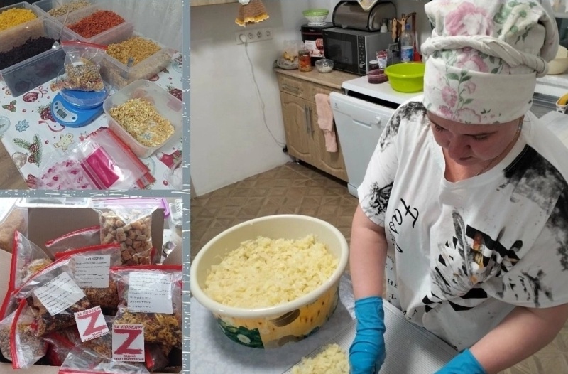 От коркинцев принимают фрукты и овощи для солдат