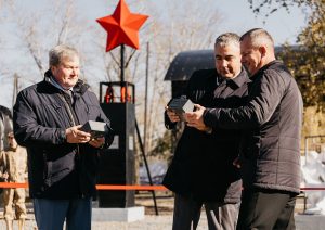 В Коркино в парке имени Ивана Федько появился музей под открытым небом